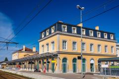 La gare de Bourg-en-Bresse