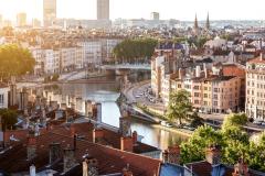 Vue sur la ville de Lyon