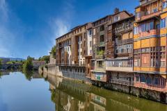 La ville de Castres dans le Tarn