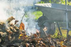 Seules les communes ne bénéficiant pas de ramassage des végétaux et qui sont éloignées des déchetteries peuvent autoriser le brûlage des déchets. © HaiGala - Shutterstock