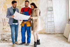 Il est possible d'inclure le coût des travaux dans votre prêt immobilier ou d'opter pour un prêt travaux. © didesign - Adobe Stock