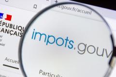 Une déclaration d'impôt en ligne