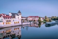 Vue sur le port Cergy 