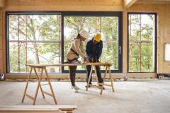 maison en chantier 