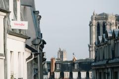 vue sur les toits de paris