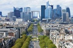 vue sur La Défense