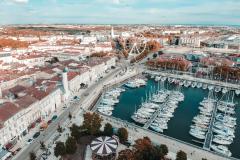 La Rochelle vue aérienne