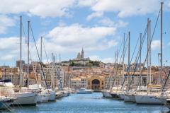 La ville de Marseille en France