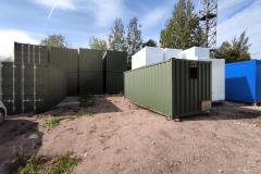 Containers maritimes pour construction maison