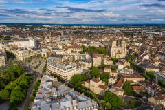 Dijon vue du ciel