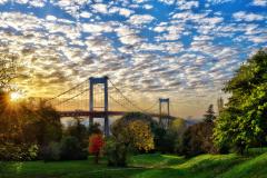 Pont d'Aquitaine sur la Garonne