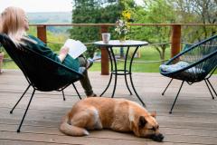La terrasse peut être un espace de vie à part entière lorsqu'elle est bien aménagée. © PhotoLife94 - Getty images