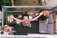 Barbecue en copropriété sur balcon