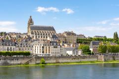 Vue sur Blois et la Loire