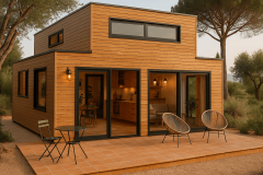 Tiny house avec déco Majorque