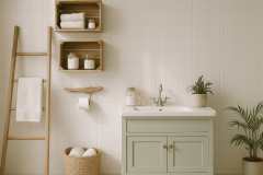 Salle de bain upcycling