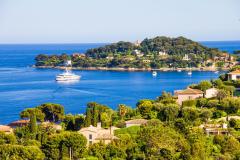 Vue aérienne sur Saint-Jean-Cap-Ferrat