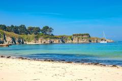 Belle-Île-en-Mer abrite l’une des plus belles plages du Morbihan. © Oliver Dralam – Getty Images