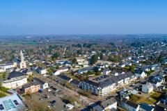 Vue aerienne de la ville de sautron