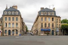 Vue sur une rue caractéristique du quartier Hastings de Caen