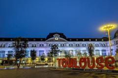 Toulouse gare Matabiau Chalets