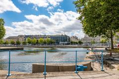 Caen quartier Maladrerie port de plaisance