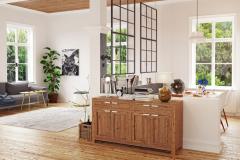 De plus en plus d'astuces émergent pour cloisonner agréablement les espaces sans négliger la luminosité et le confort. © vicnt - Getty images