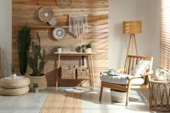 Vous pouvez créer une atmosphère "cabane nordique" à partir de quelques éléments simples et chaleureux. © Liudmila Chernetska - Getty images