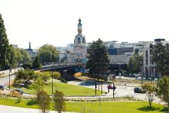 Point de vue sur un quartier de Nantes