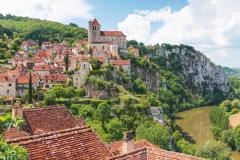Saint-Cirq-Lapopie, élu Village préféré des Français en 2012.
