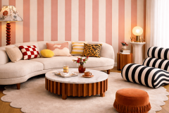 Intérieur inspiré par la tendance Chapithome