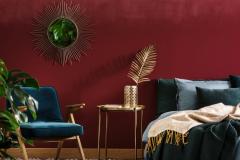 Rouge carmin : la couleur star des intérieurs en 2026.