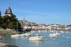 vue sur le port de pornic 