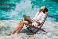 Le télétravail en vacances peut être autorisé