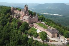 Le château du Haut-Koenigsbourg qui a inspiré des décors du Seigneur des anneaux