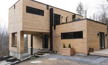 Québec : découvrez cette magnifique villa construite avec des conteneurs !