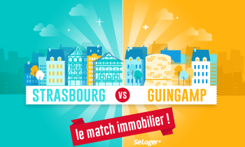 Guingamp vs Strasbourg : le match immobilier !