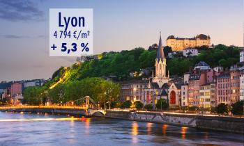 Lyon redevient la 2e ville la plus chère de France !