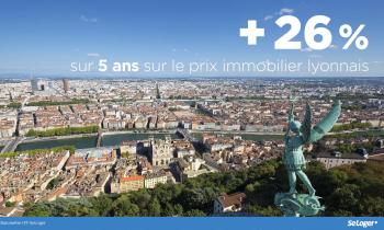 En 5 ans, le prix immobilier à Lyon s'est envolé de 26 % !