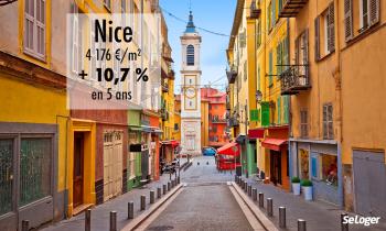 Prix immobilier à Nice : + 10,7 % de hausse depuis 2015 !