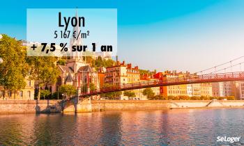 À Lyon, la hausse des prix immobiliers est deux fois plus faible qu'à Villeurbanne !
