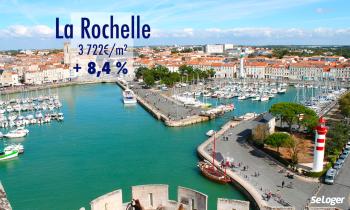 La Rochelle hausse son niveau de prix immobilier : + 8,4 % en 1 an