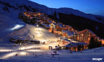 Station de ski de Méribel dans les Alpes, au cœur des 3 Vallées