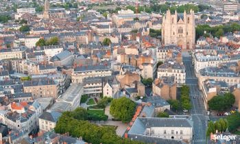À Nantes, le prix moyen d'un logement en France en 2021 dans l'ancien permet d'acheter 62 m².