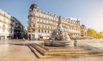 vue sur montpellier