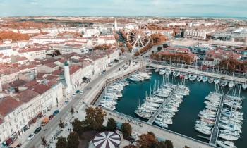 La Rochelle vue aérienne