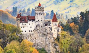 Château de Bran ou le château de Dracula situé en Roumanie