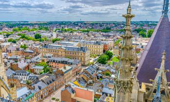 Amiens vue cathédrale