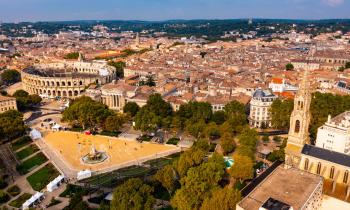 Nîmes quartier historique