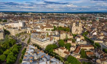 Dijon vue du ciel